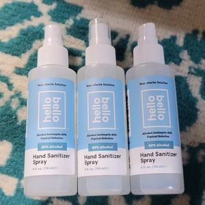 Hello Bello Spray Hand Sanitizer 3 pack